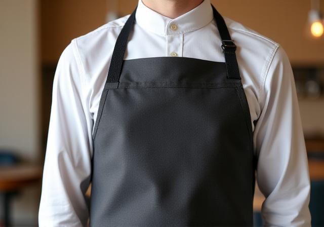 Modern gekleidete Servicekraft in maßgeschneiderter FaserFeste Uniform
